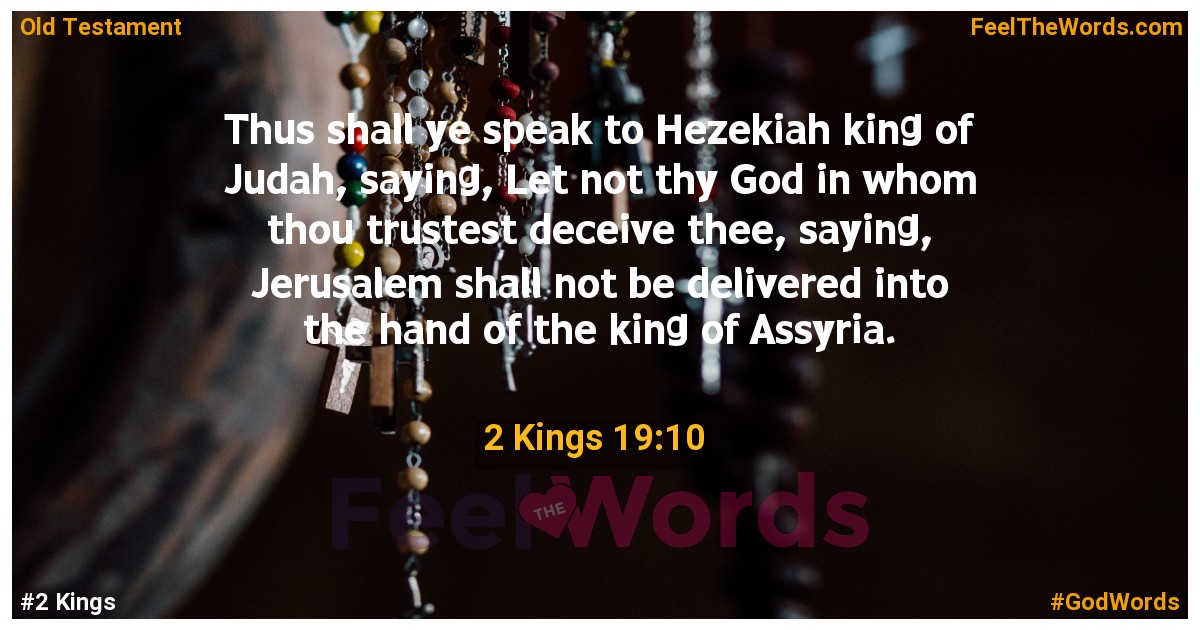 2 Kings 19:10