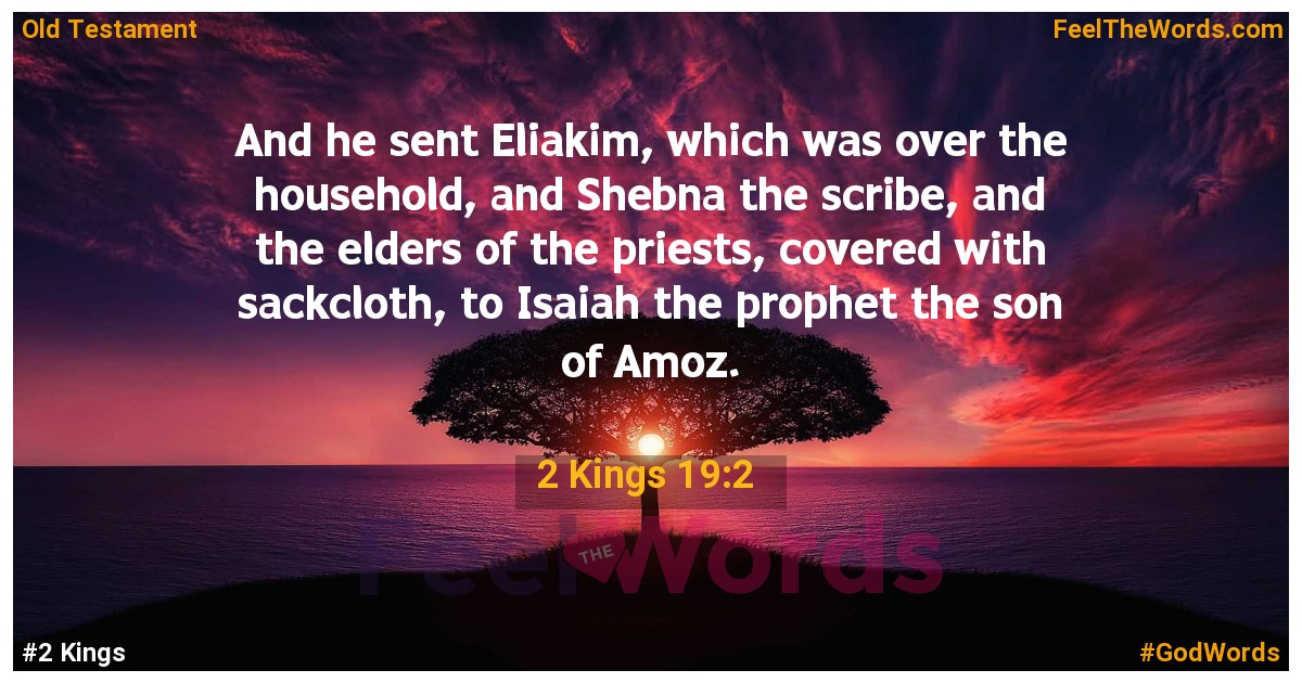 2 Kings 19:2