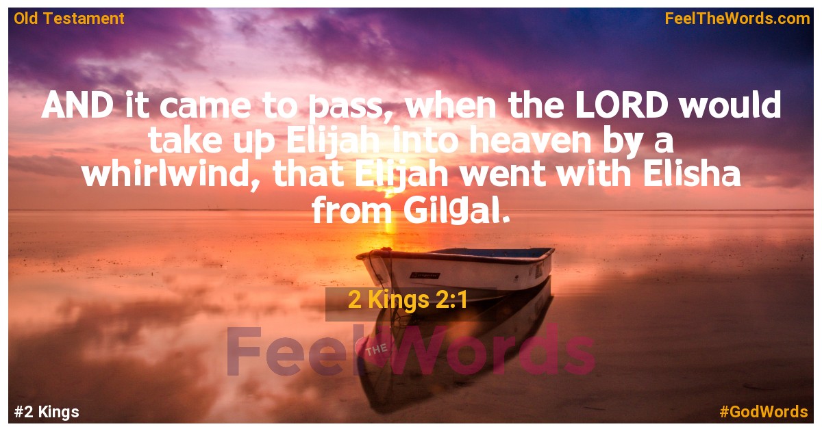 2 Kings 2:1
