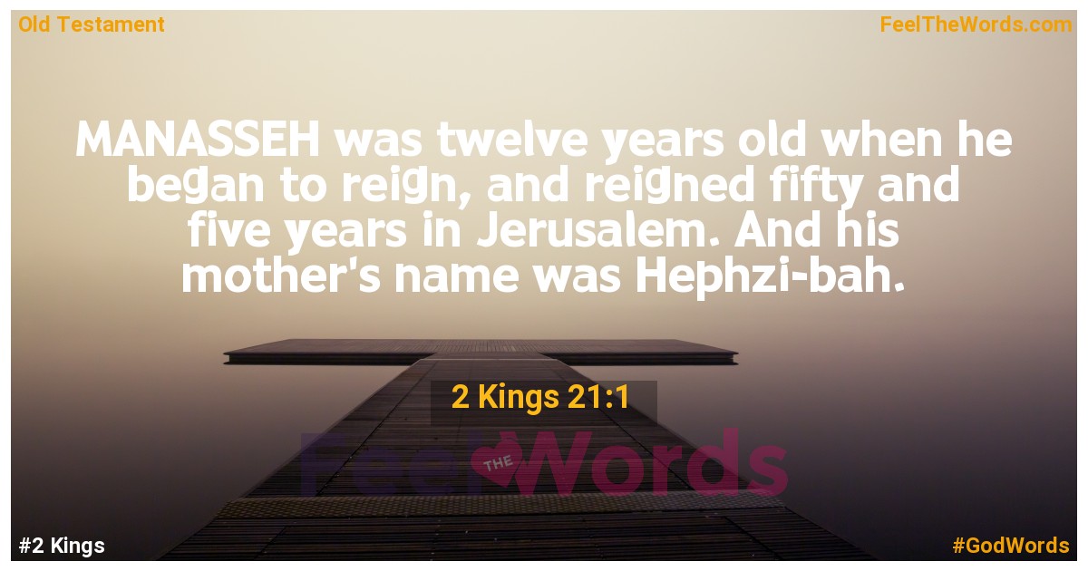 2 Kings 21:1