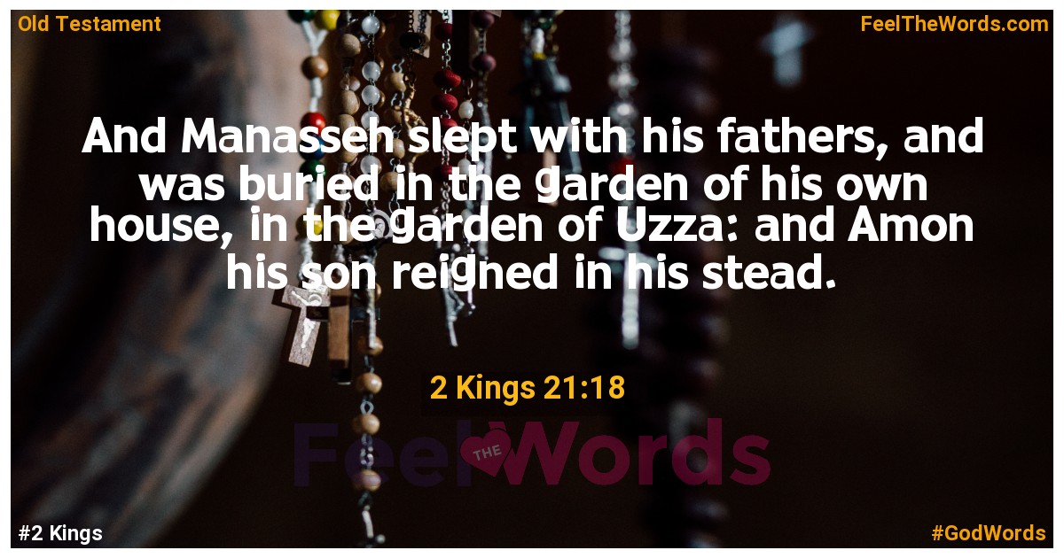 2 Kings 21:18