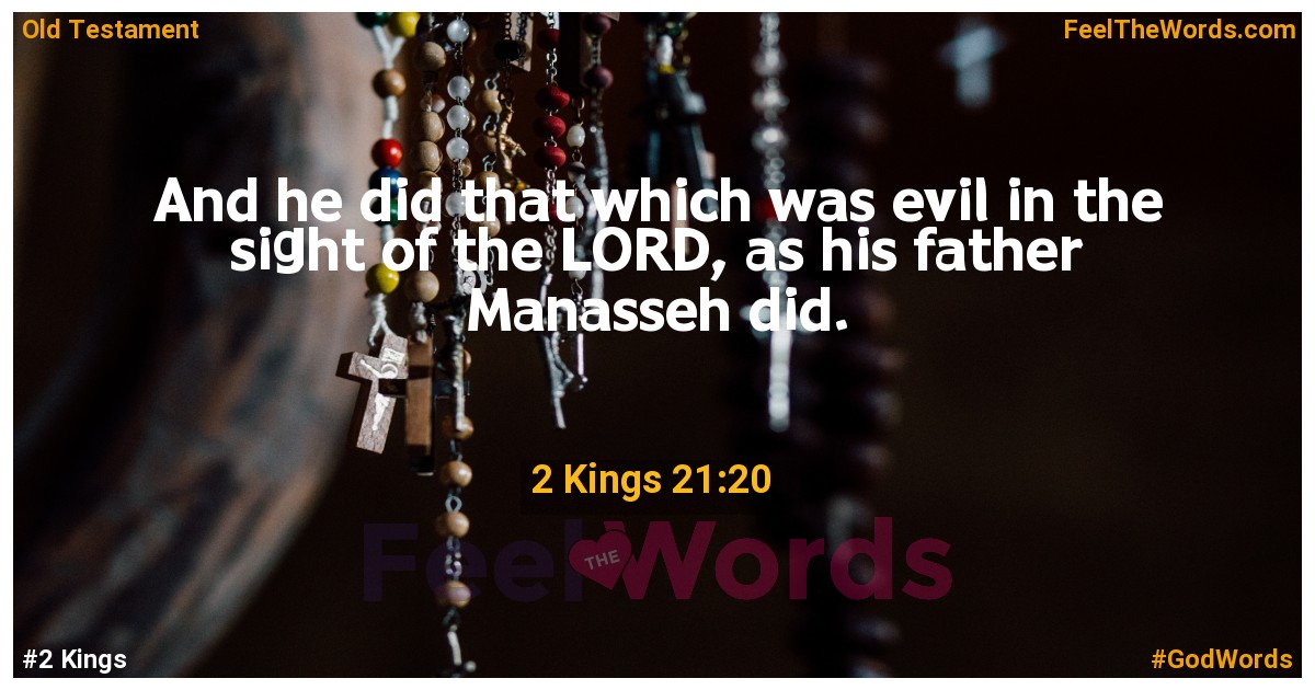 2 Kings 21:20