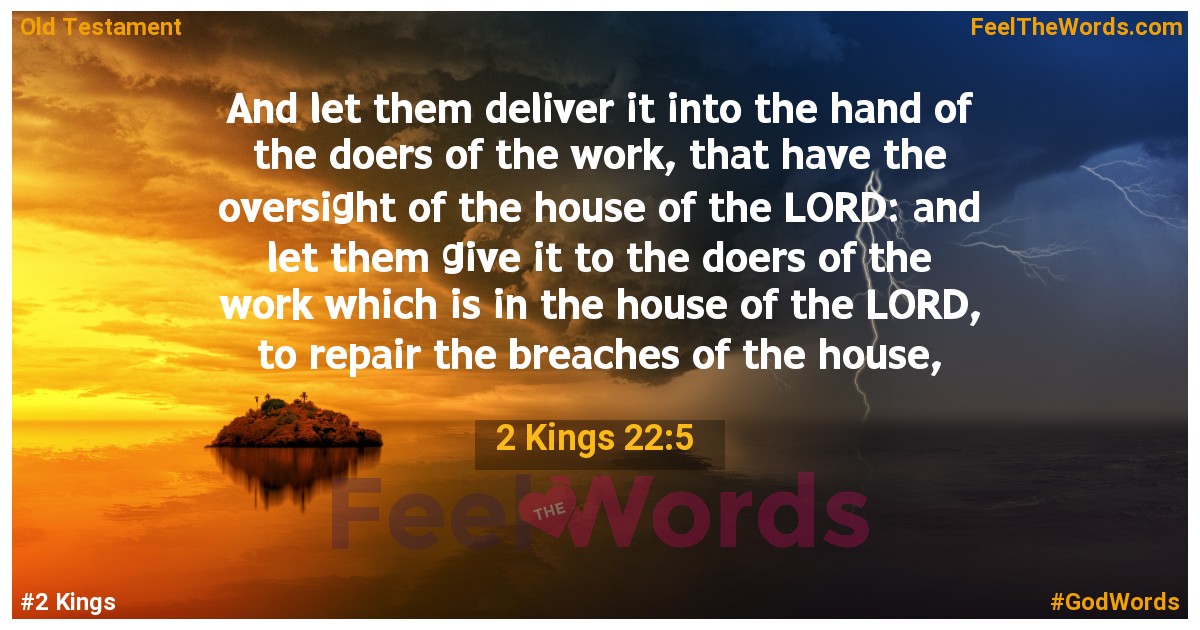 2 Kings 22:5