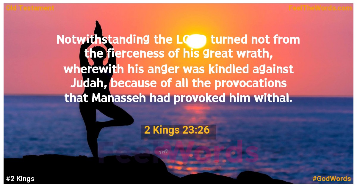 2 Kings 23:26