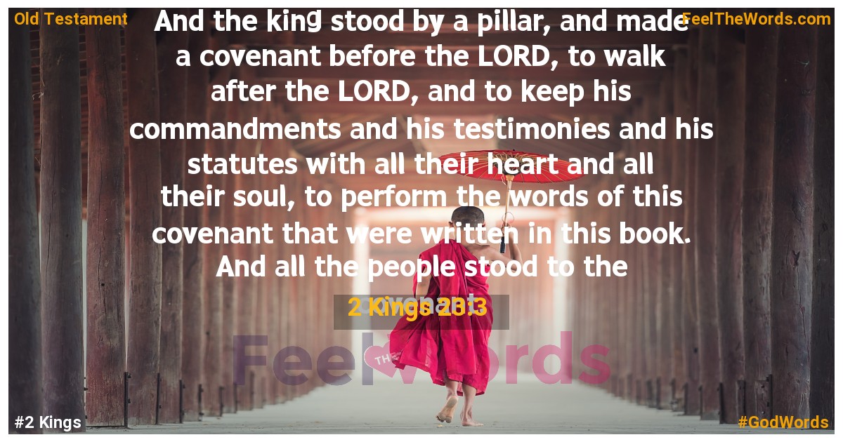2 Kings 23:3