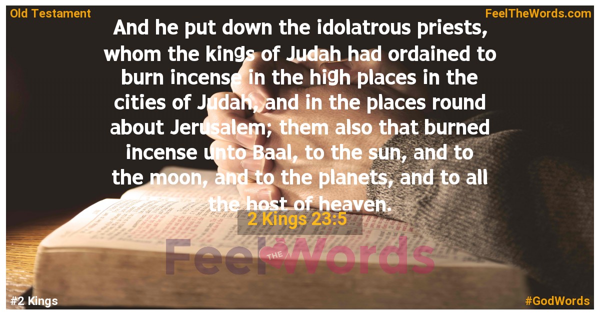 2 Kings 23:5