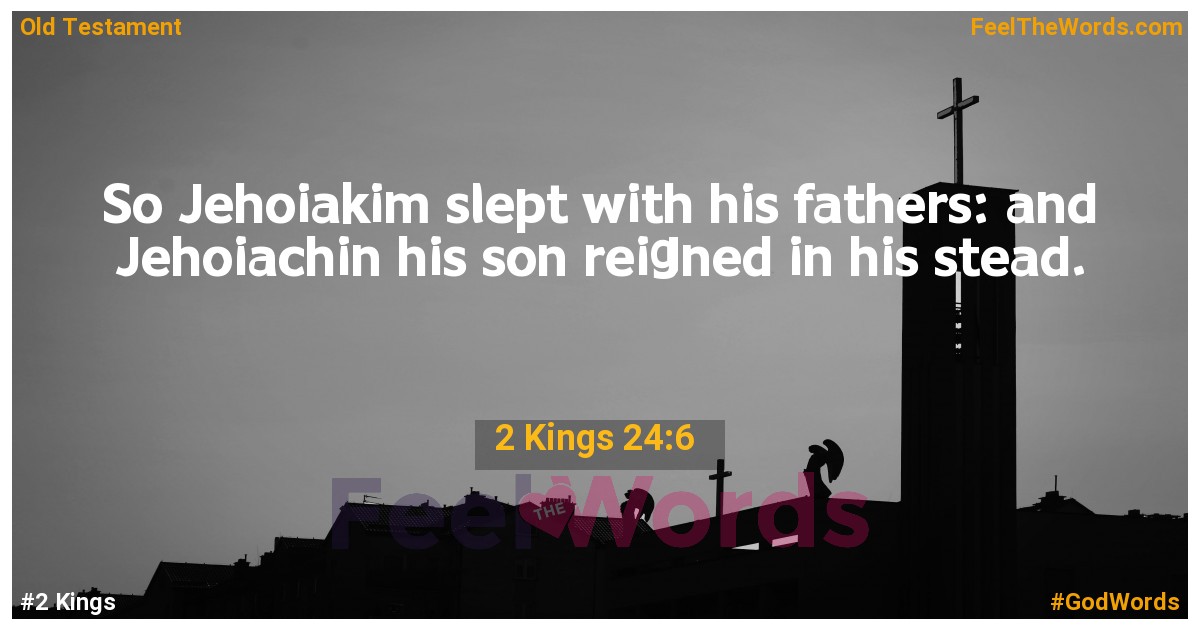 2 Kings 24:6