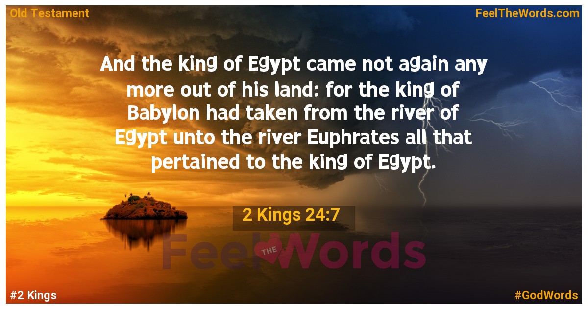 2 Kings 24:7