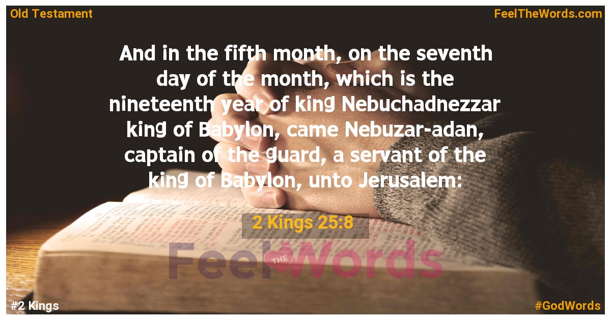 2 Kings 25:8