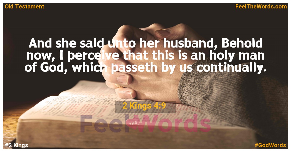 2 Kings 4:9