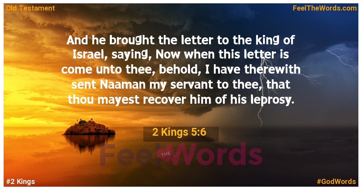2 Kings 5:6