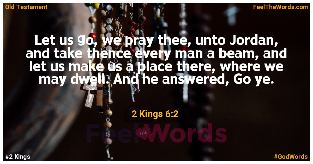 2 Kings 6:2