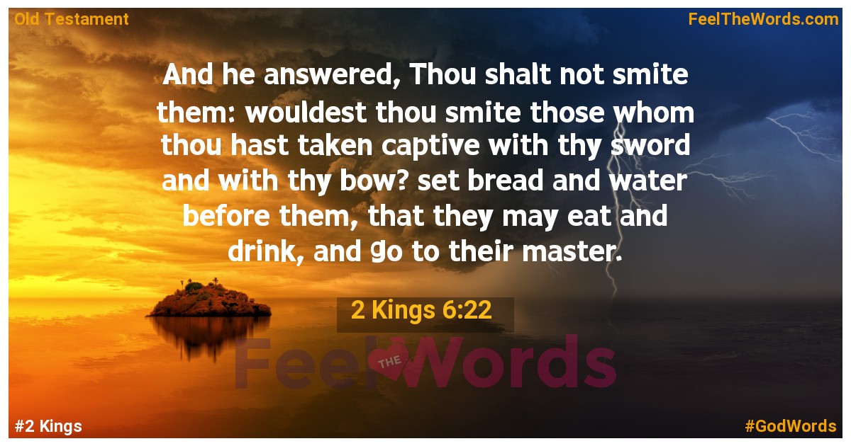 2 Kings 6:22