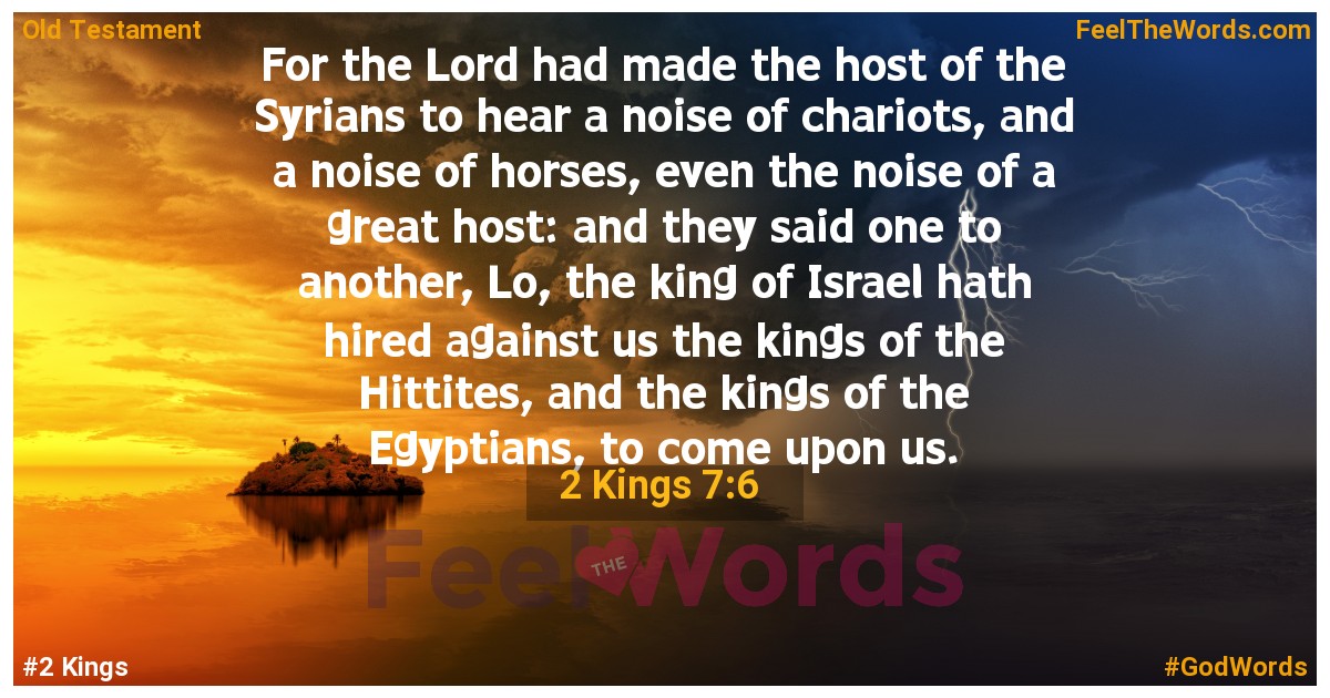 2 Kings 7:6