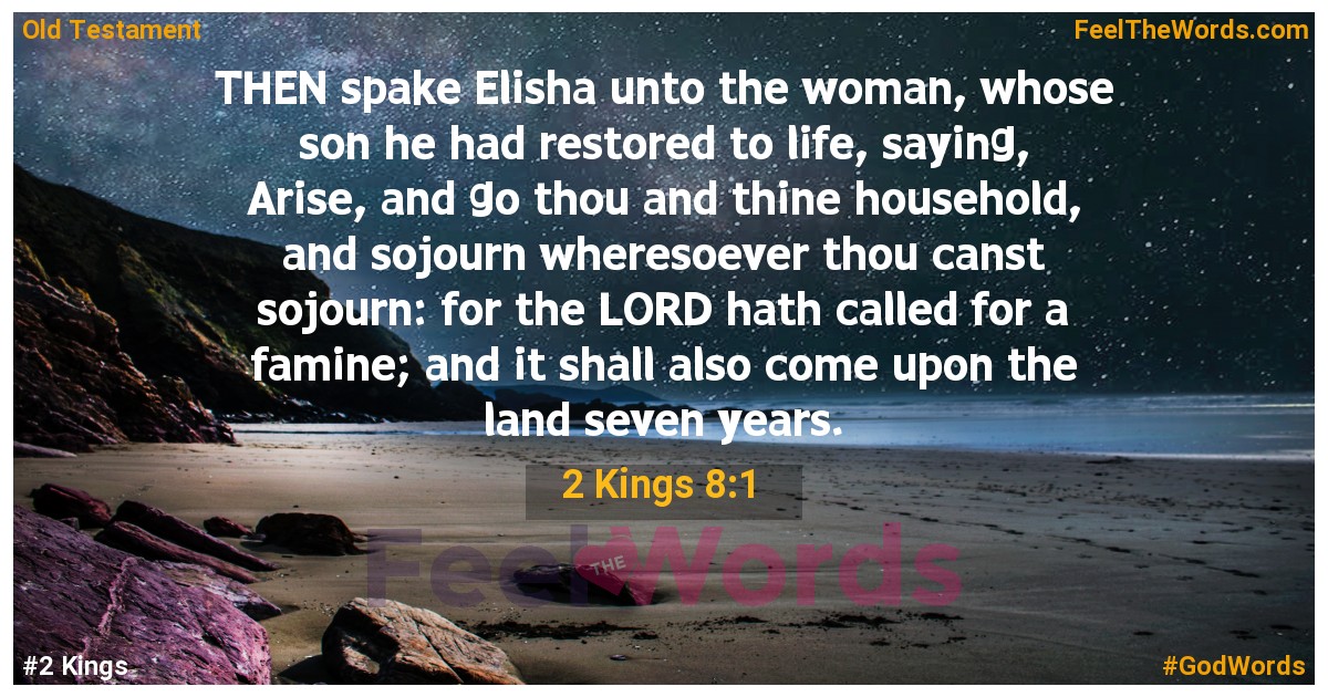 2 Kings 8:1