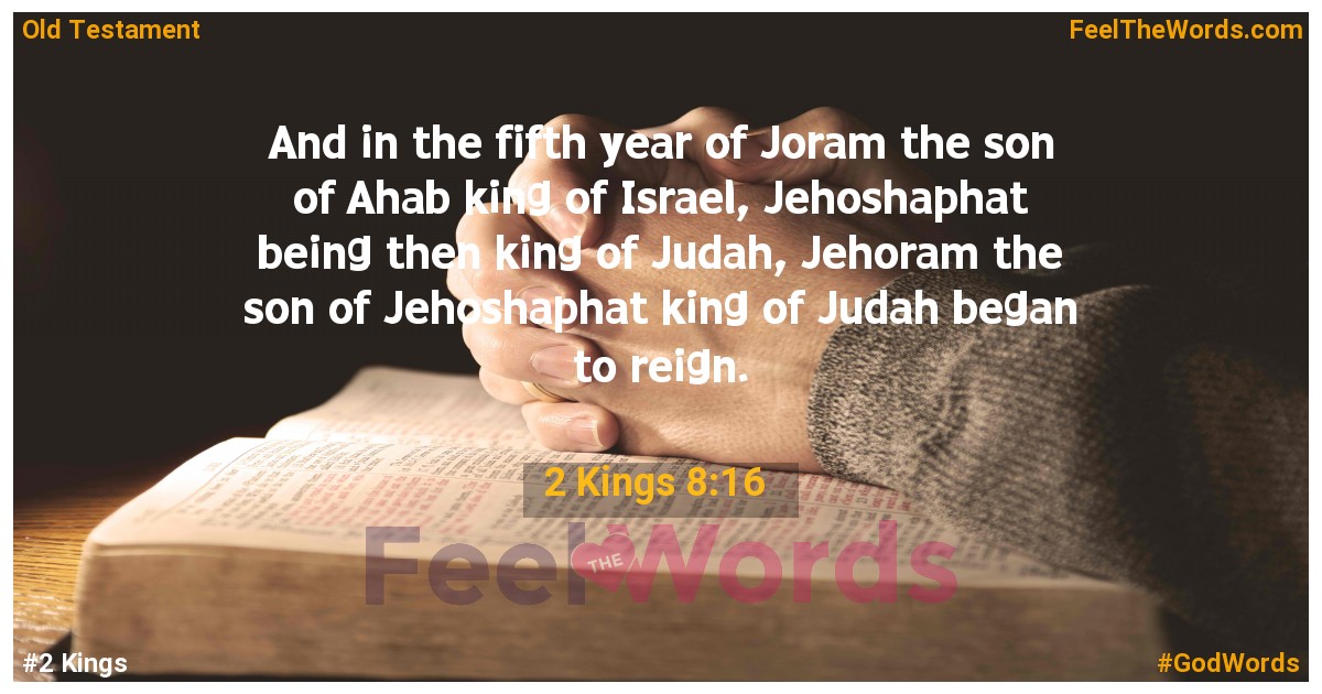 2 Kings 8:16