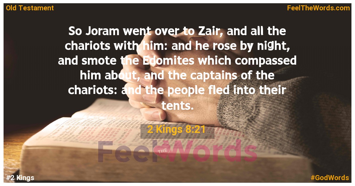 2 Kings 8:21