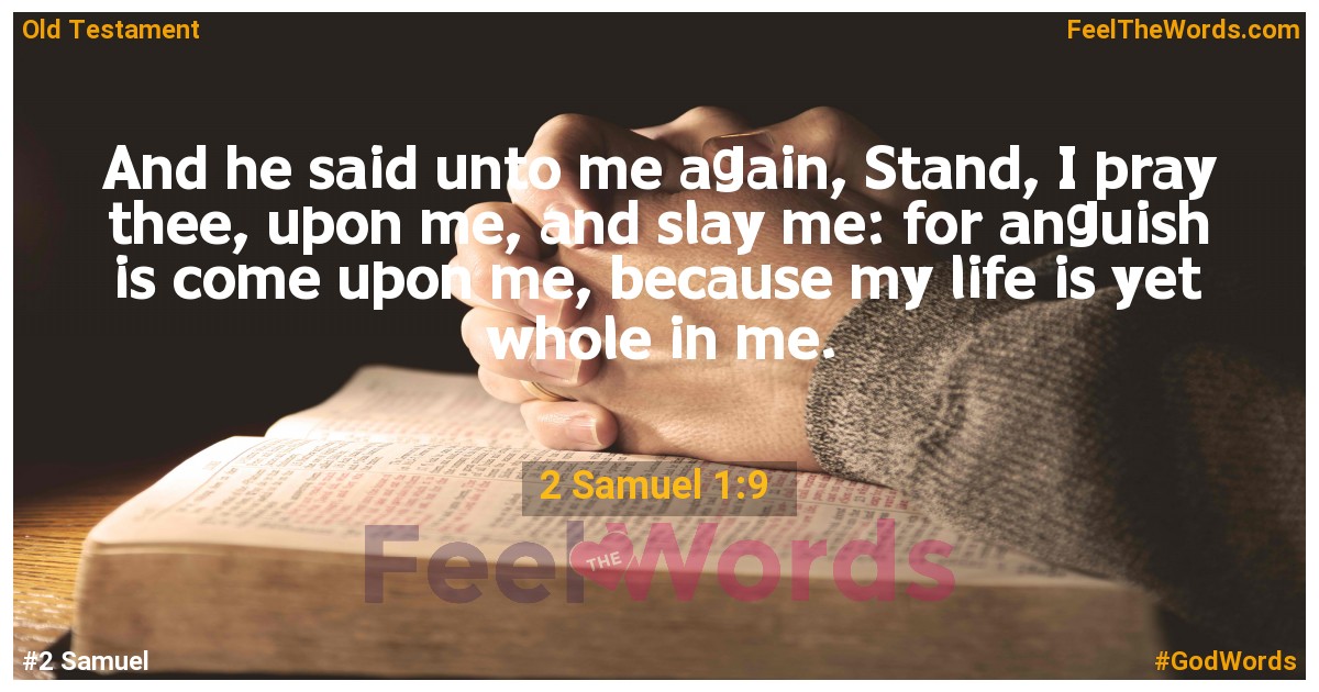 2 Samuel 1:9