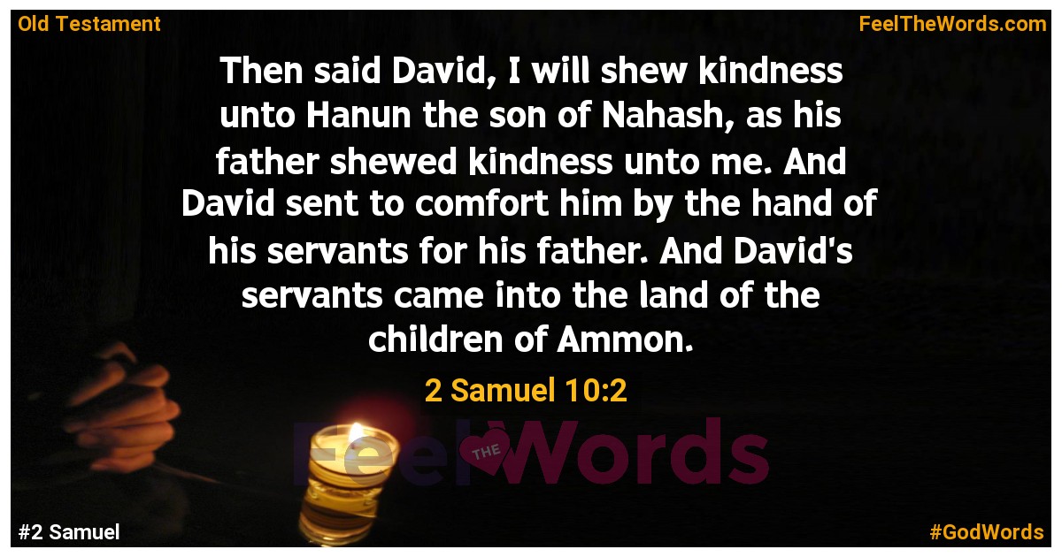 2 Samuel 10:2