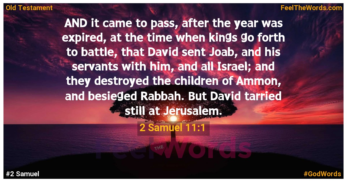 2 Samuel 11:1
