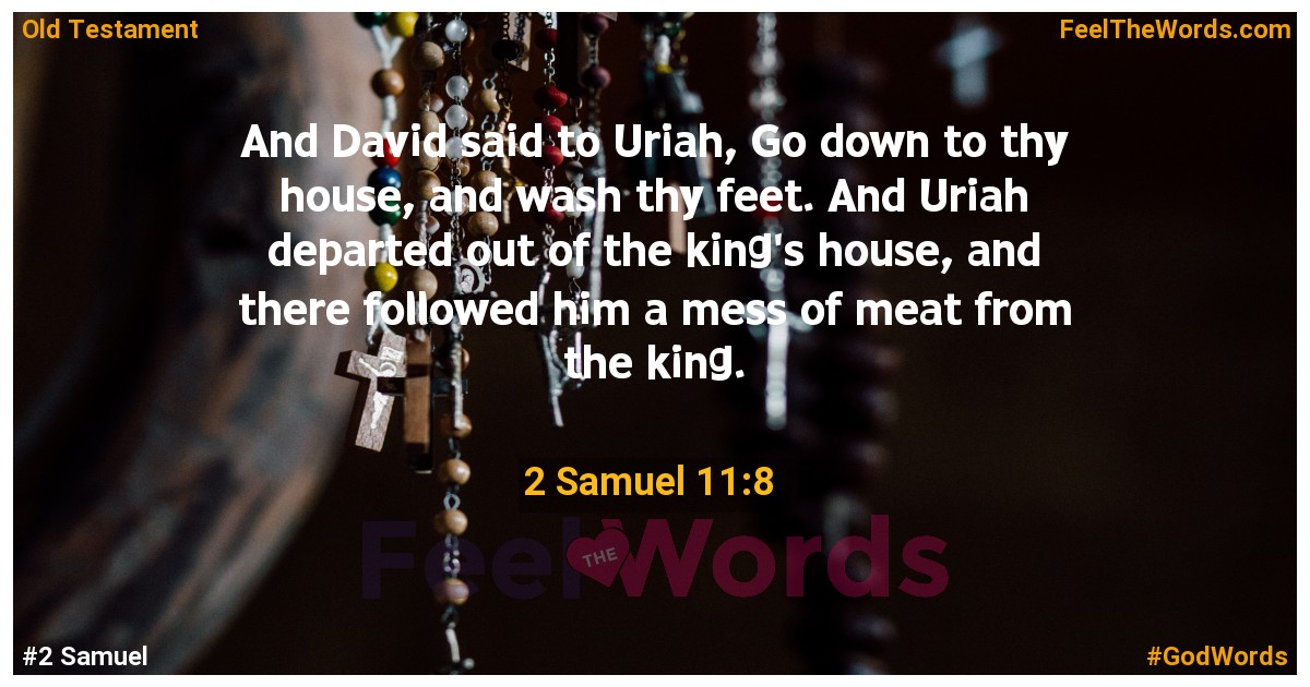 2 Samuel 11:8
