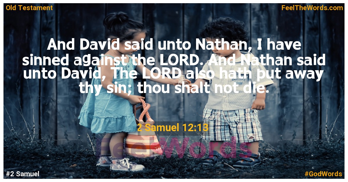 2 Samuel 12:13