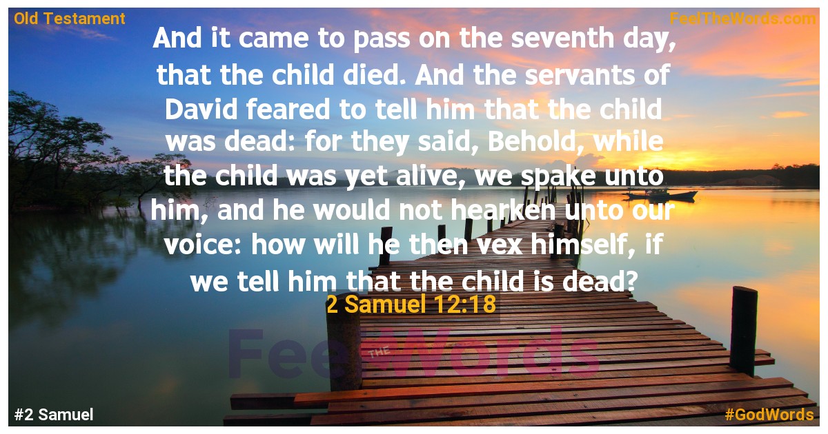 2 Samuel 12:18