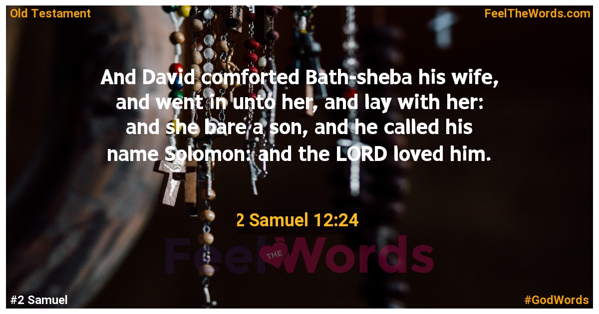 2 Samuel 12:24