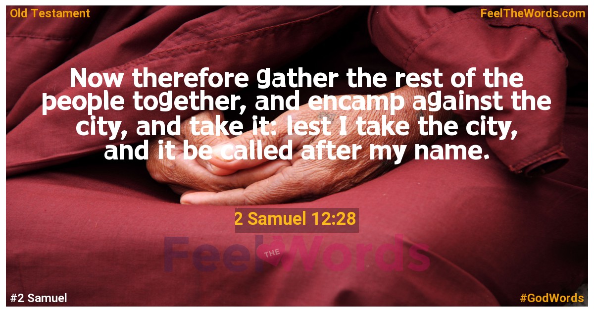 2 Samuel 12:28