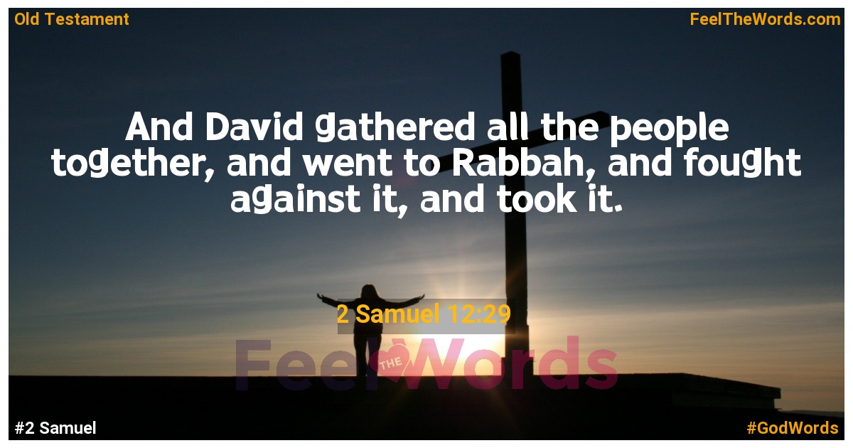 2 Samuel 12:29
