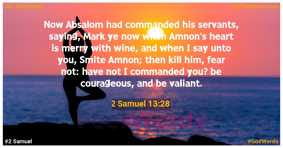 2 Samuel 13:28