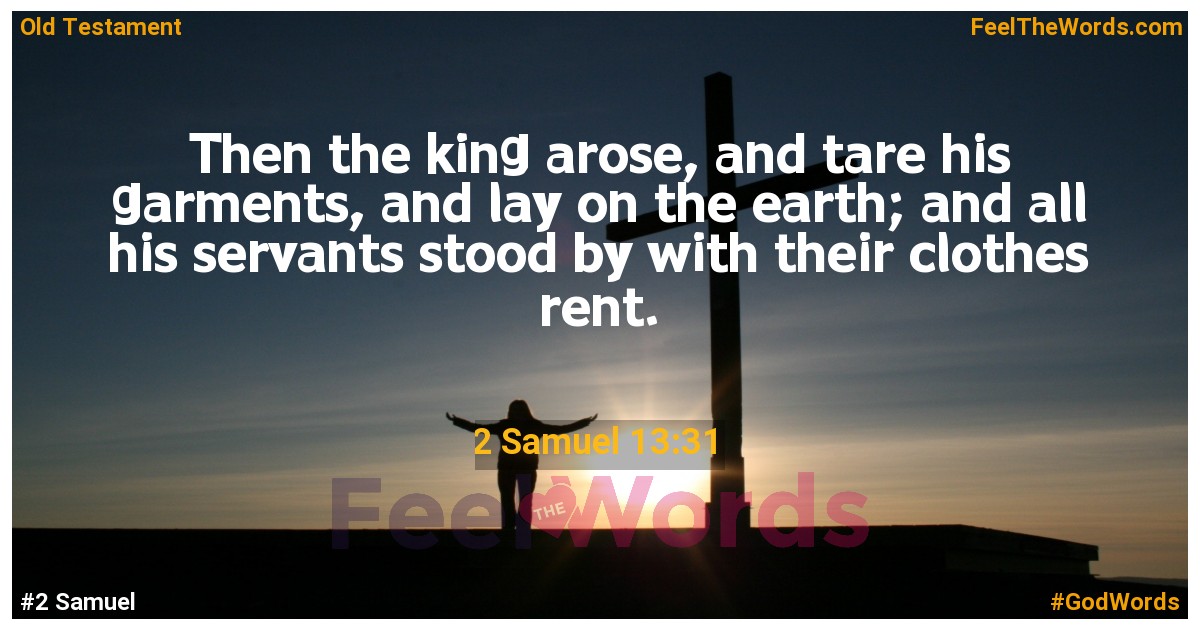 2 Samuel 13:31