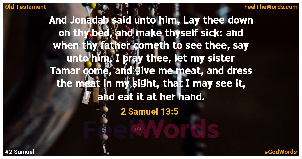 2 Samuel 13:5