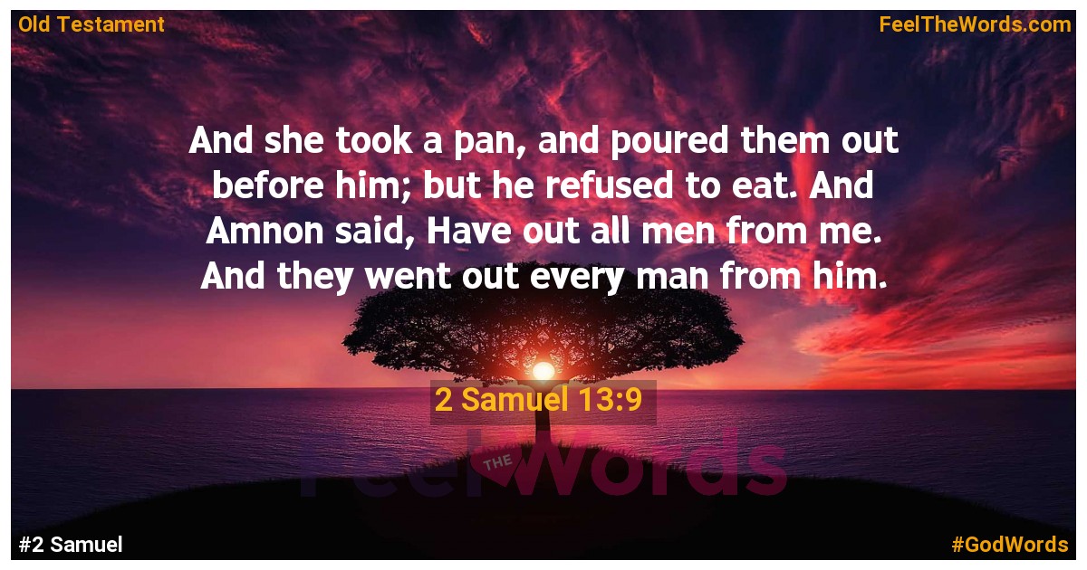2 Samuel 13:9
