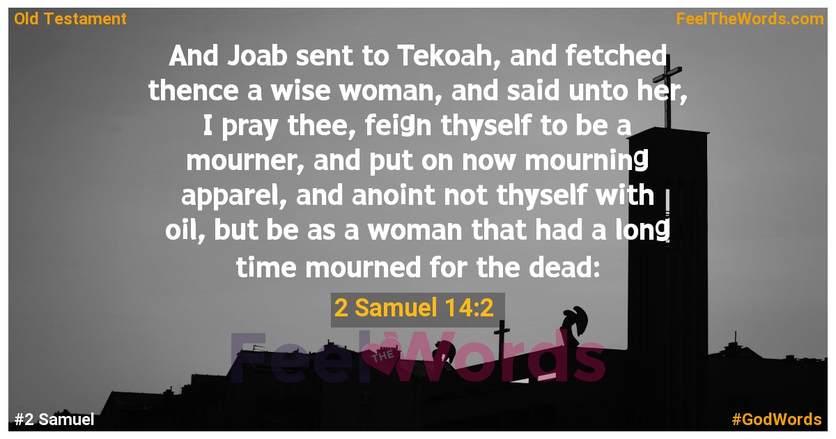 2 Samuel 14:2