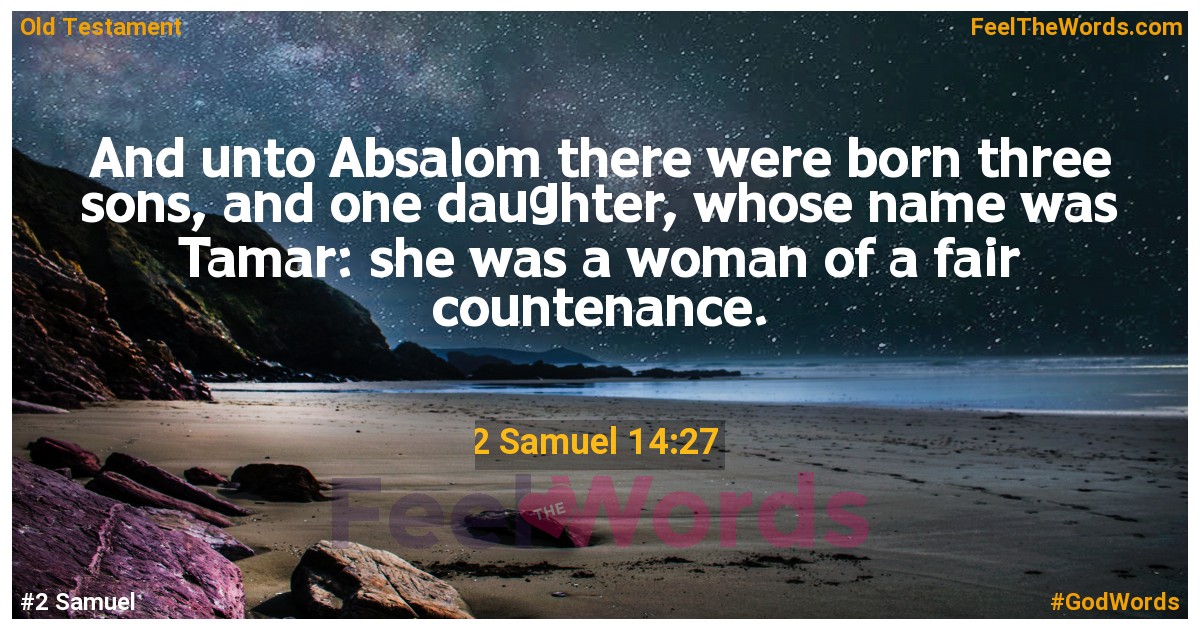2 Samuel 14:27