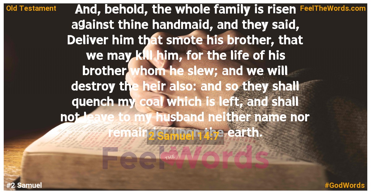 2 Samuel 14:7