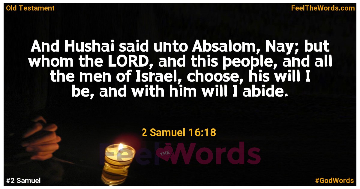 2 Samuel 16:18