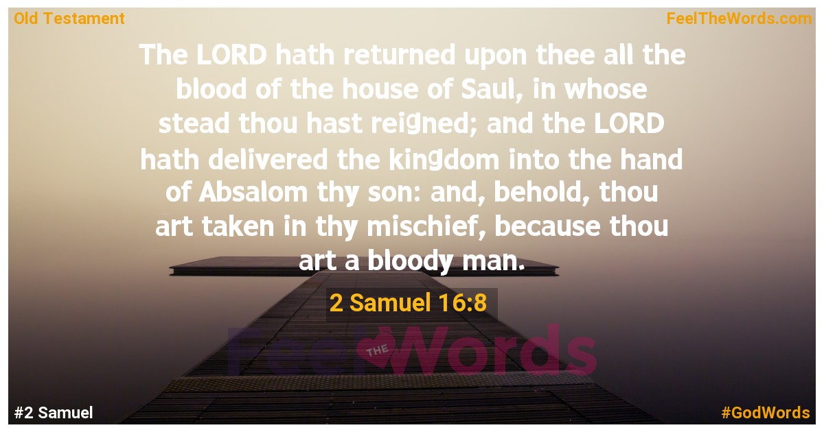 2 Samuel 16:8