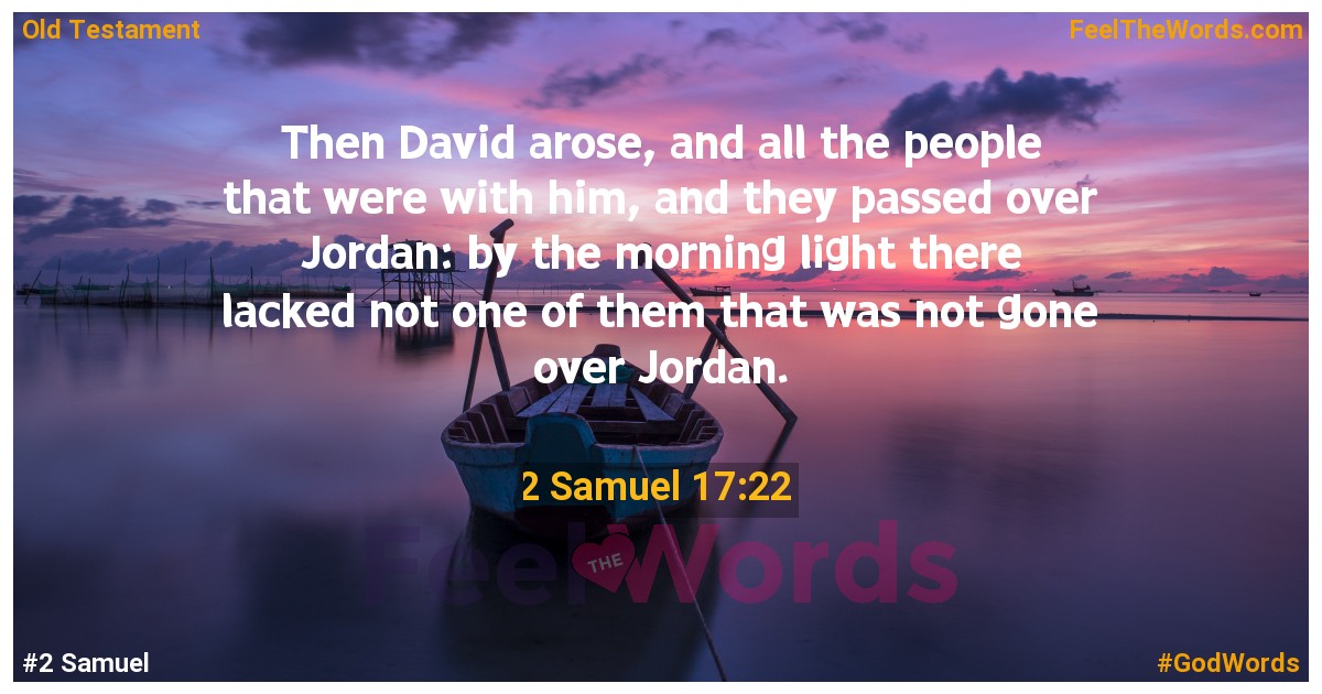 2 Samuel 17:22