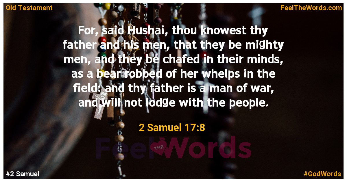 2 Samuel 17:8