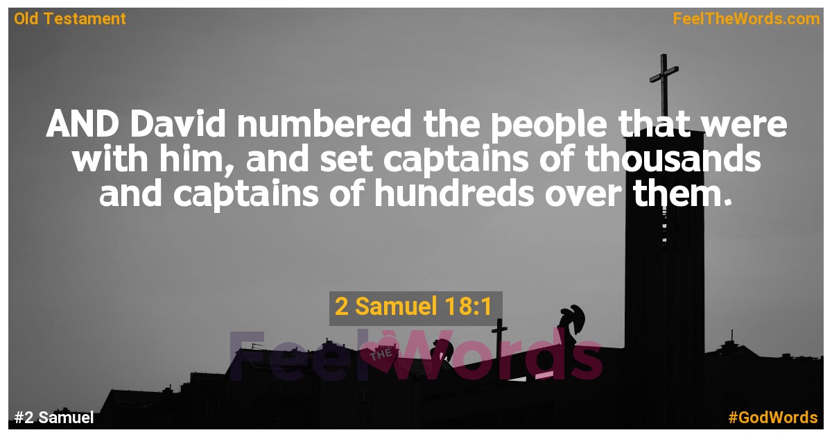 2 Samuel 18:1