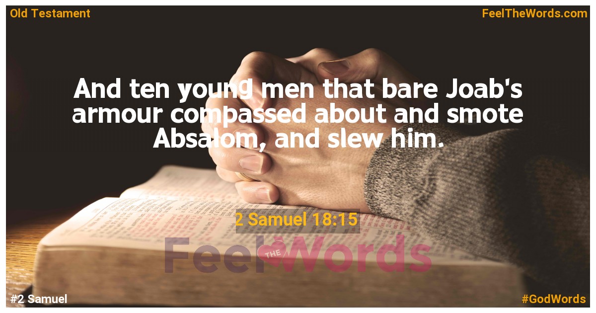 2 Samuel 18:15