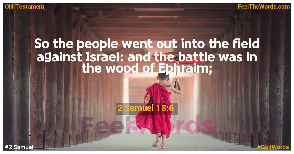 2 Samuel 18:6