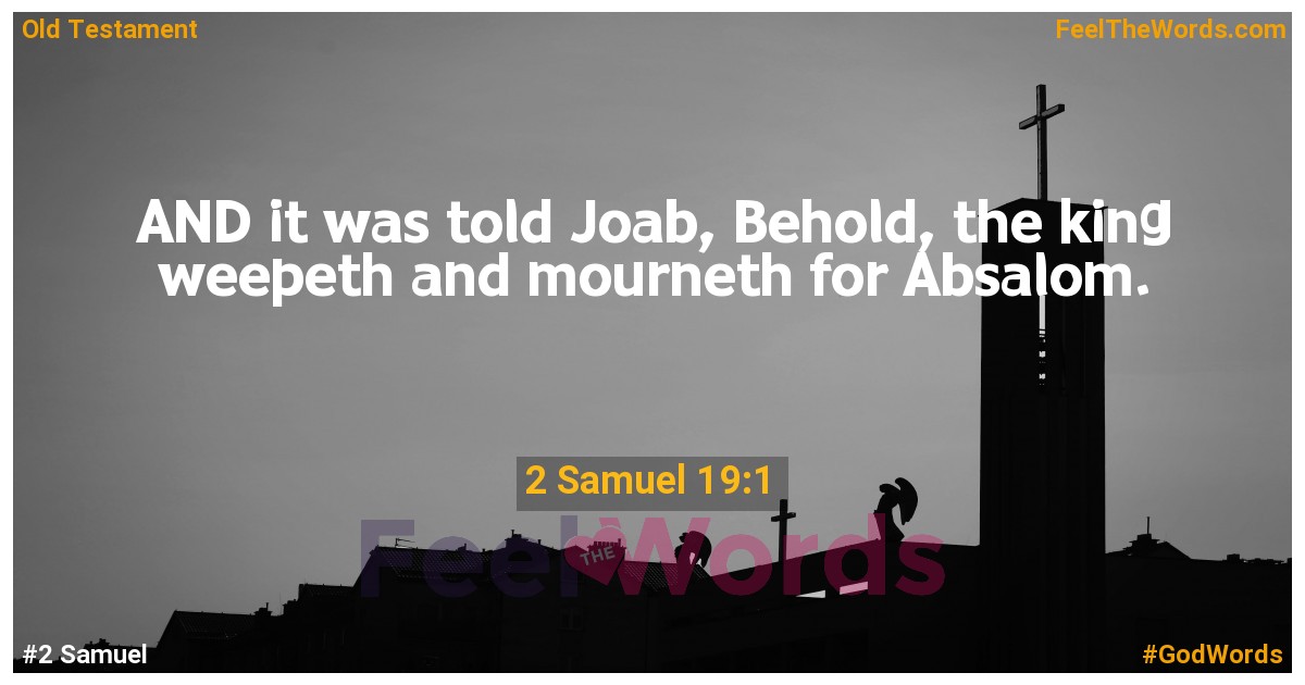 2 Samuel 19:1