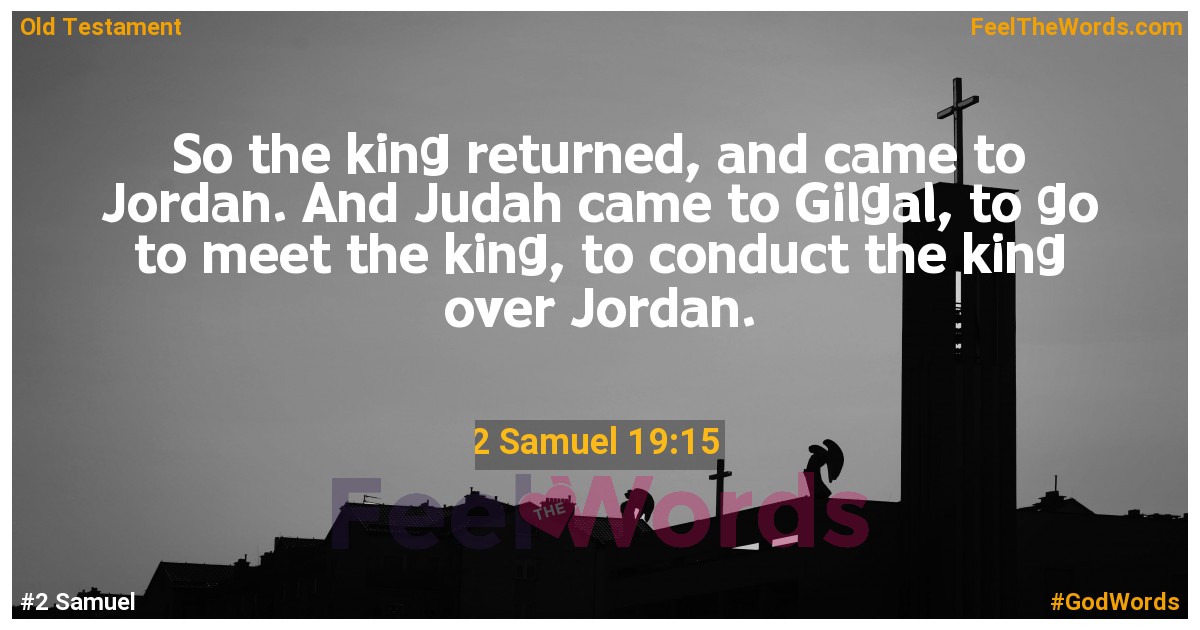 2 Samuel 19:15