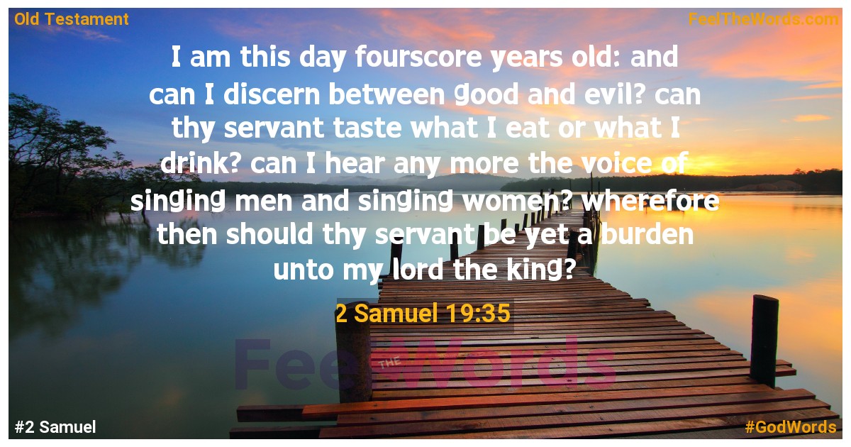 2 Samuel 19:35