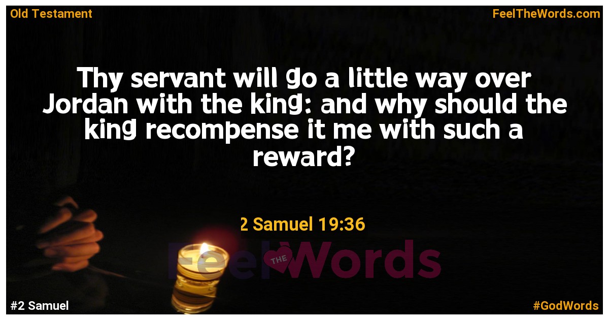 2 Samuel 19:36