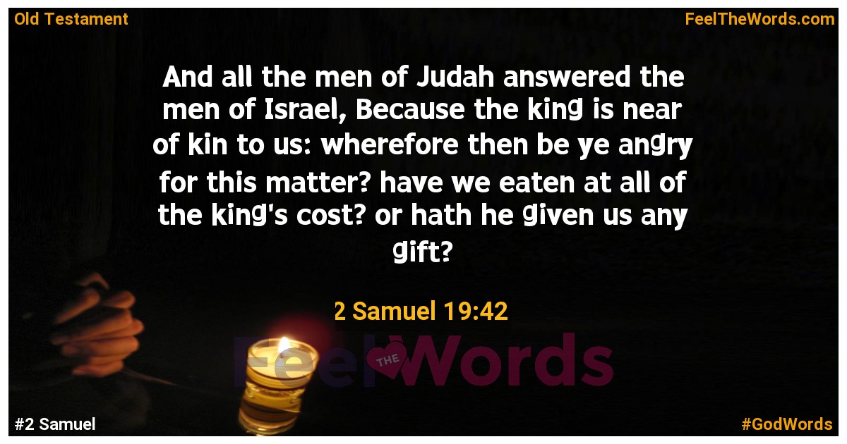 2 Samuel 19:42