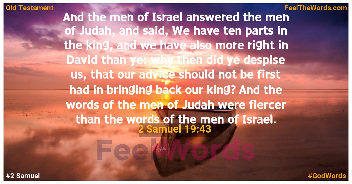 2 Samuel 19:43